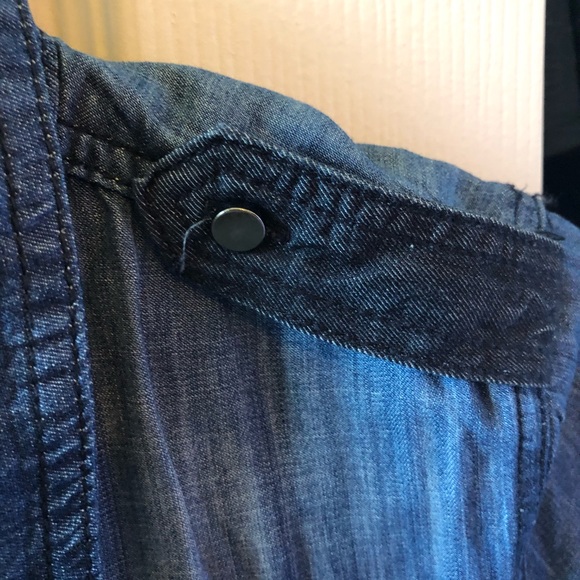 NWT denim shirt by Kensie - Picture 7 of 8